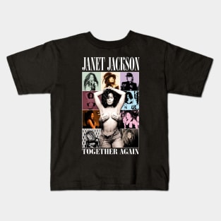 Janet Jackson Vintage Tour Concert Kids T-Shirt